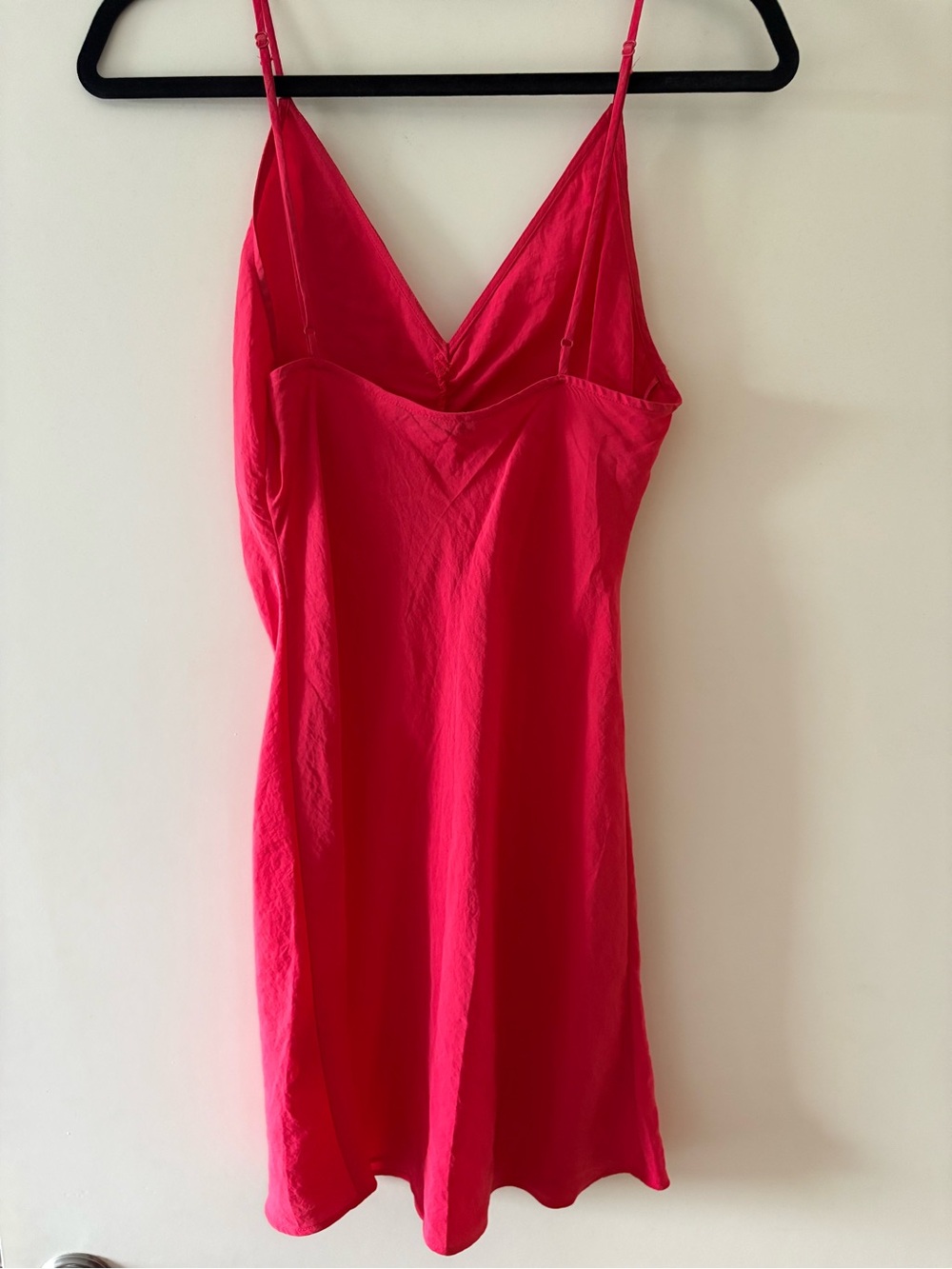 Zara Hot Pink Spaghetti Strap Dress - Picture 4 of 5